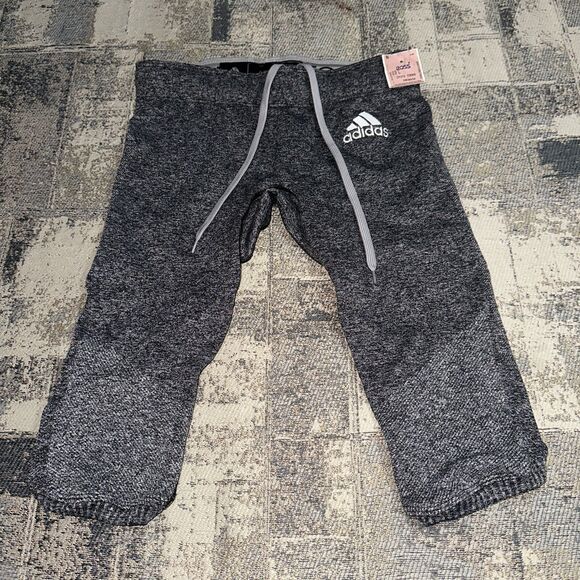 Adidas Primeknit A1 Football Mens L Pants Gray DQ3418 (Pads Not Included) NWOT - Picture 1 of 10